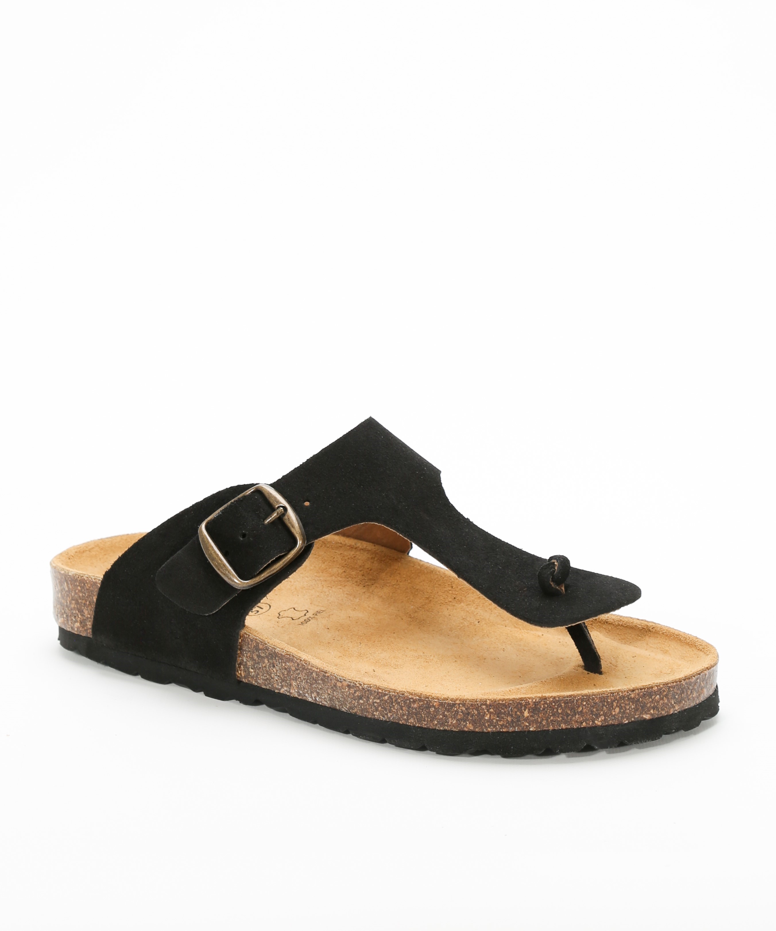 Sandalias de piel detalle metálico image number null